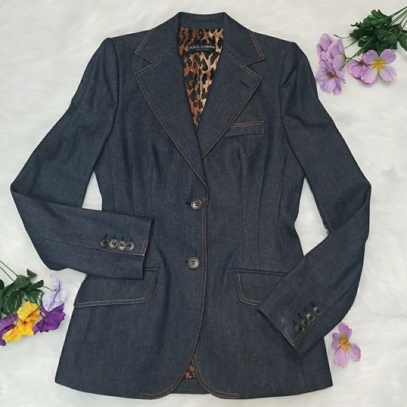 Dolce & Gabbana Jackets & Blazers - Dolce & Gabbana Denim Blazer